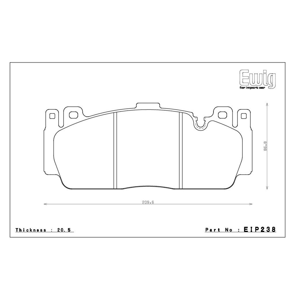 Endless MA45B Brake Pads