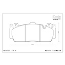 Endless MA45B Brake Pads