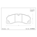 Endless MA45B Brake Pads