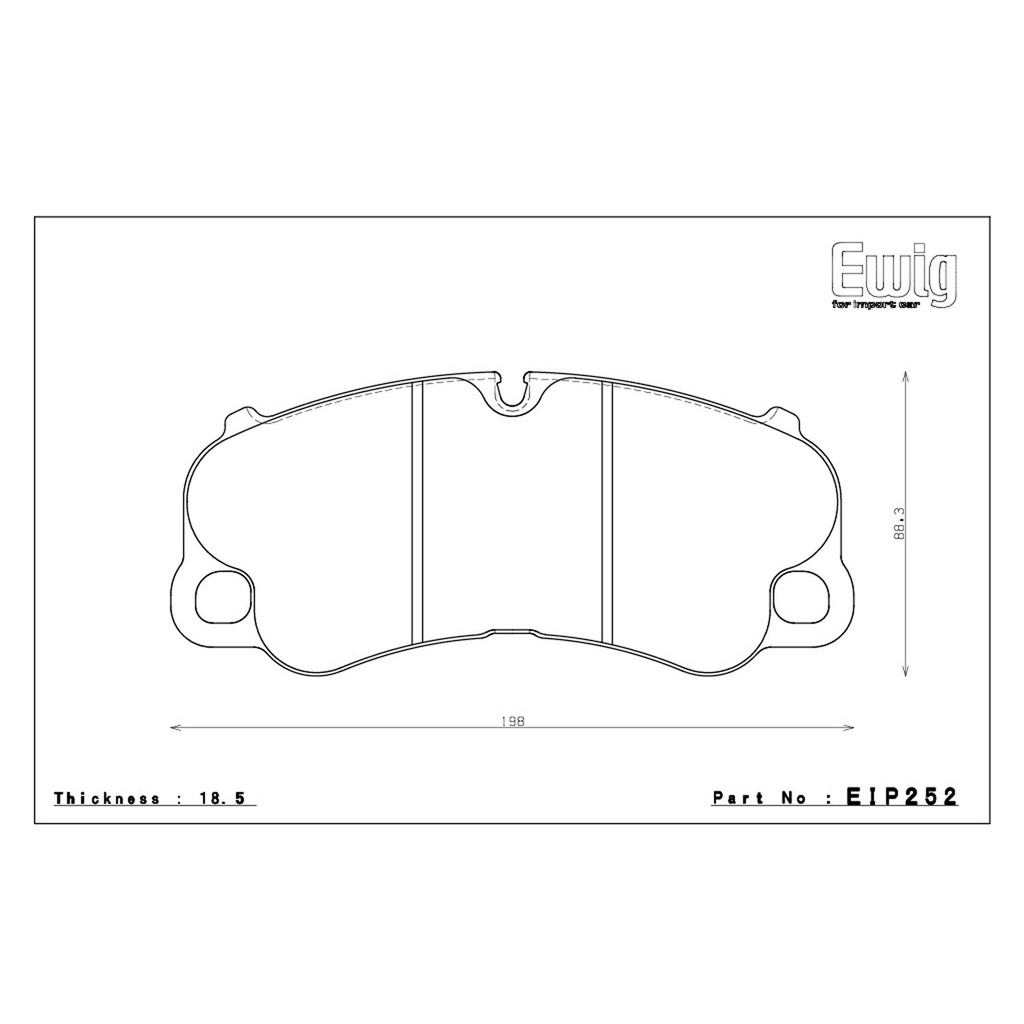 Endless MA45B Brake Pads