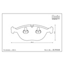 Endless MA45B Brake Pads