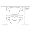 Endless MX72 Brake Pads