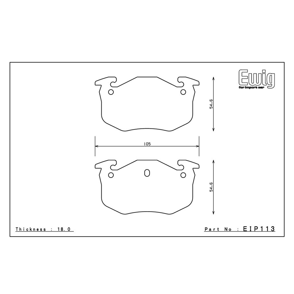 Endless MA45B Brake Pads