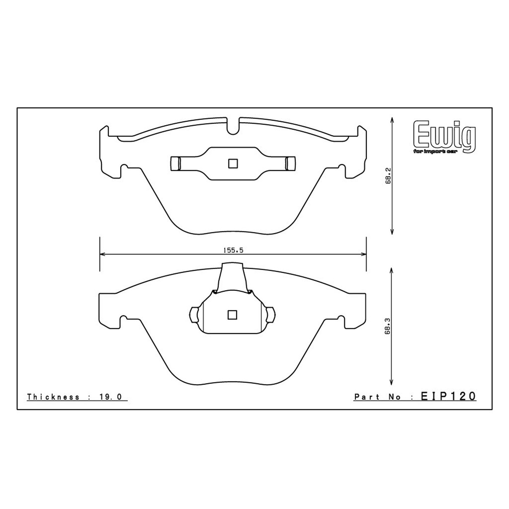 Endless MA45B Brake Pads