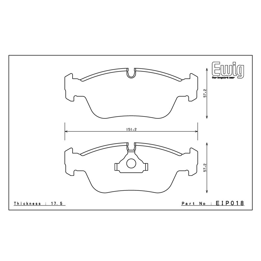 Endless MX72 Brake Pads