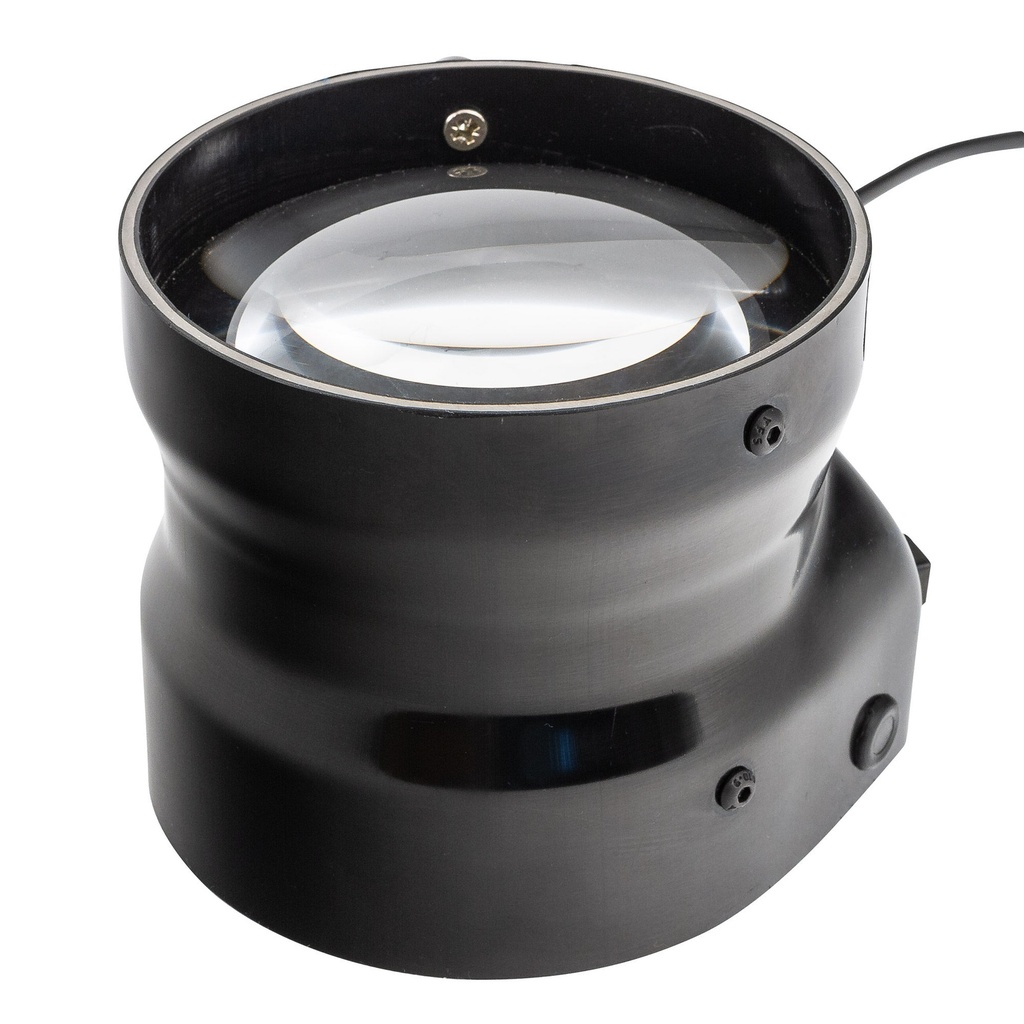 Don Barrow LED 'Poti' Map Magnifier Light With Base Plate & Hook