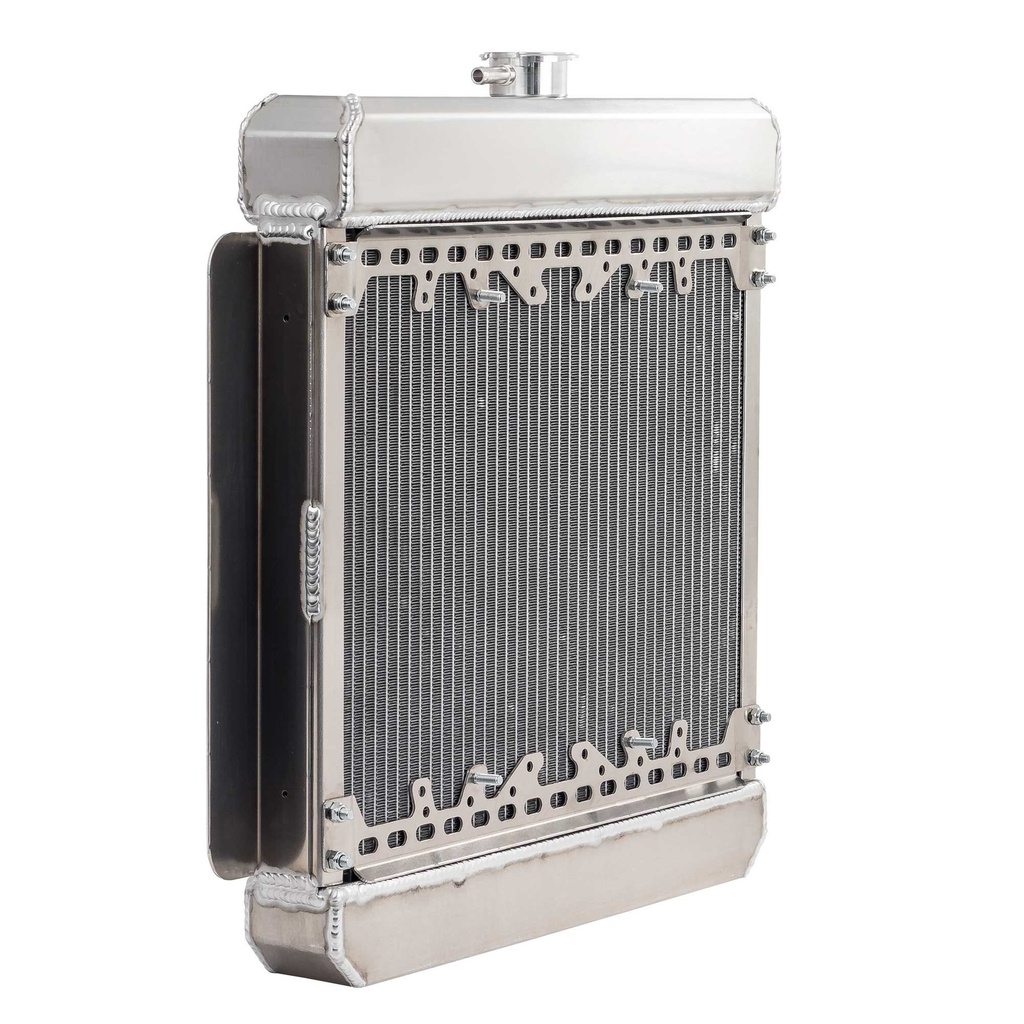 GRP4 Fabrications Escort Mk1 & Mk2 Alloy Radiator With Large Header Tank