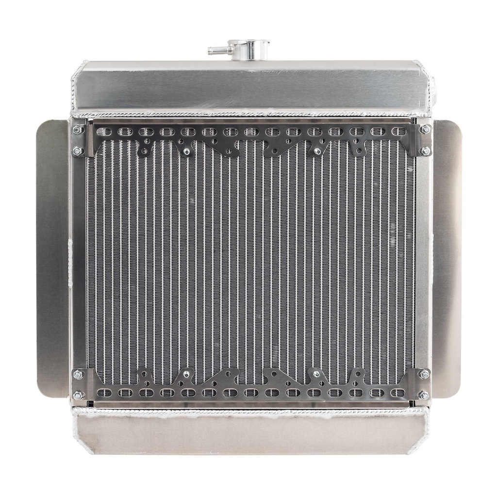 GRP4 Fabrications Escort Mk1 & Mk2 Alloy Radiator With Large Header Tank