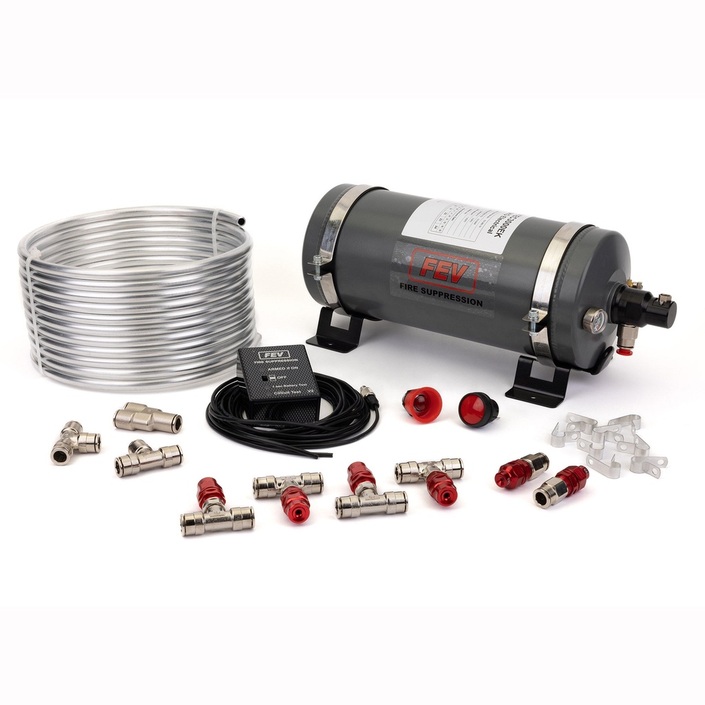 FEV N-TEC 3.0Kg Electrical Fire Extinguisher Rally Package