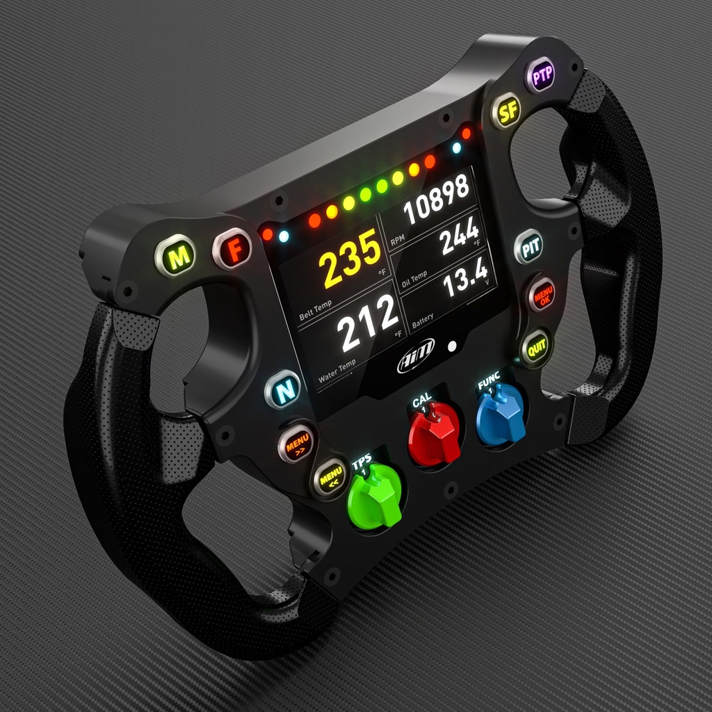 AIM SW4 GT Steering Wheel (With Integrated Dash)