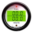 Racetech Fuel Level - Volts Dual Gauge