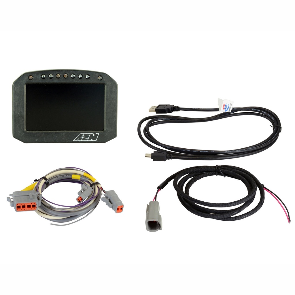 AEM Electronics CD-5 Carbon Flat Panel Digital Dash Display