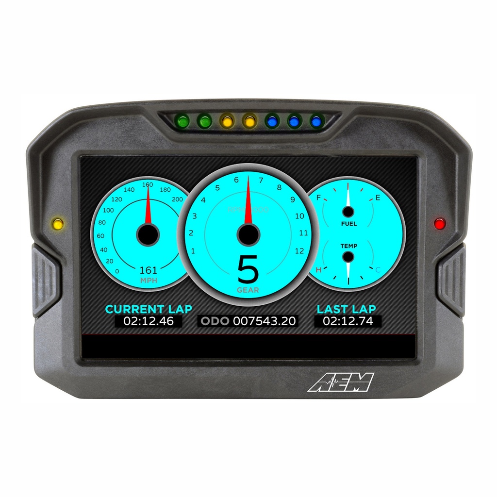 AEM Electronics CD-7 Carbon Digital Dash Display With Data Logging