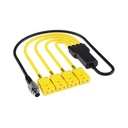 AIM ACC3 Analogue CAN Converter 4 Channel Harness