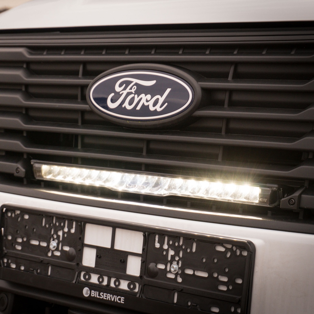 Lazer Lamps Grille Integration Kit With Glide Elite Curved LED Lamp