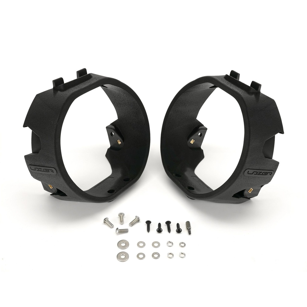 Lazer Lamps Grille Integration Kit With Sentinel 7 Inch Lamps