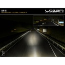 Lazer Lamps Air-55 Auxiliary LED Driving Light Bar With Beacon