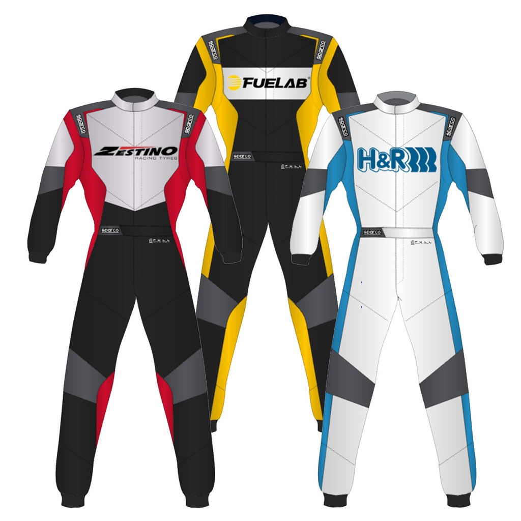 [7001917-3859522] Sparco "Custom Easy" Futura Custom Design Race Suit (Made-to-Measure, 0 Credit (No Logos))