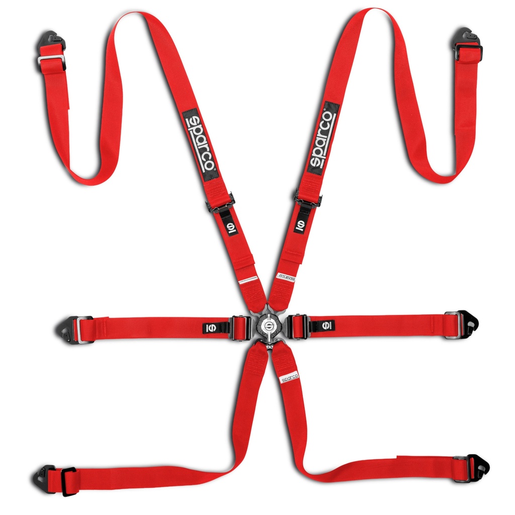 Sparco Competition H-2 PD 6 Point Harness