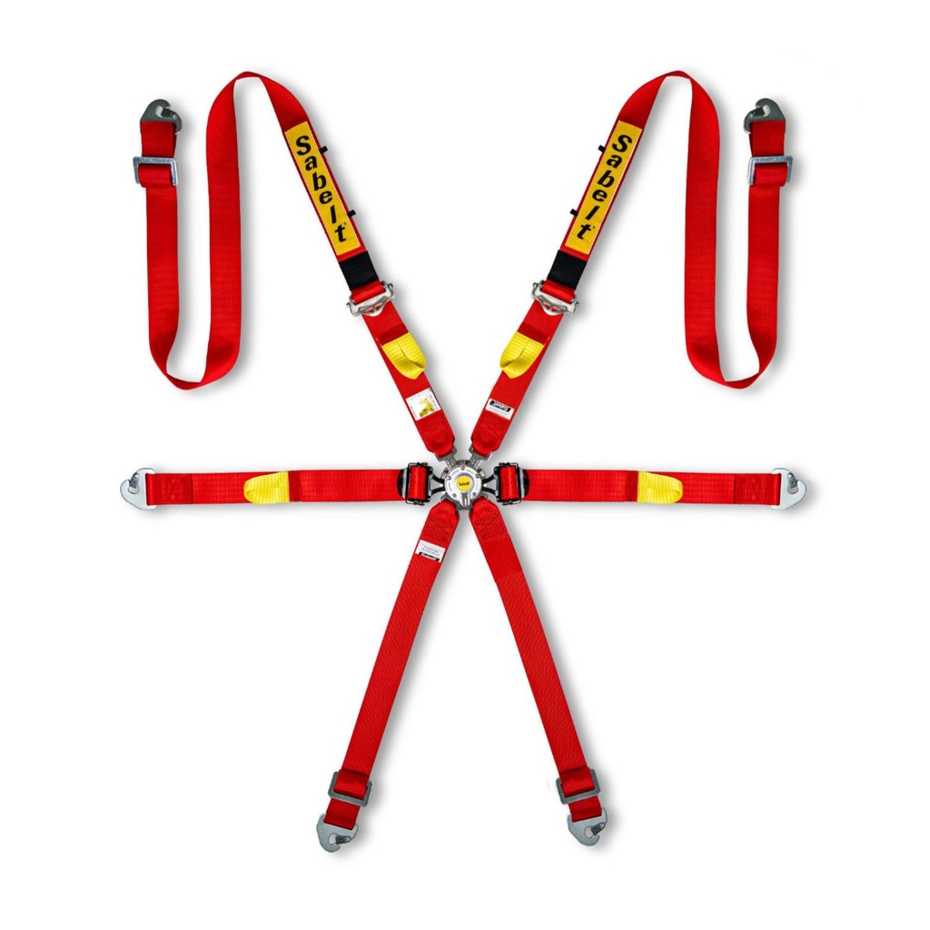 Sabelt Silver Endurance 6 Point Harness