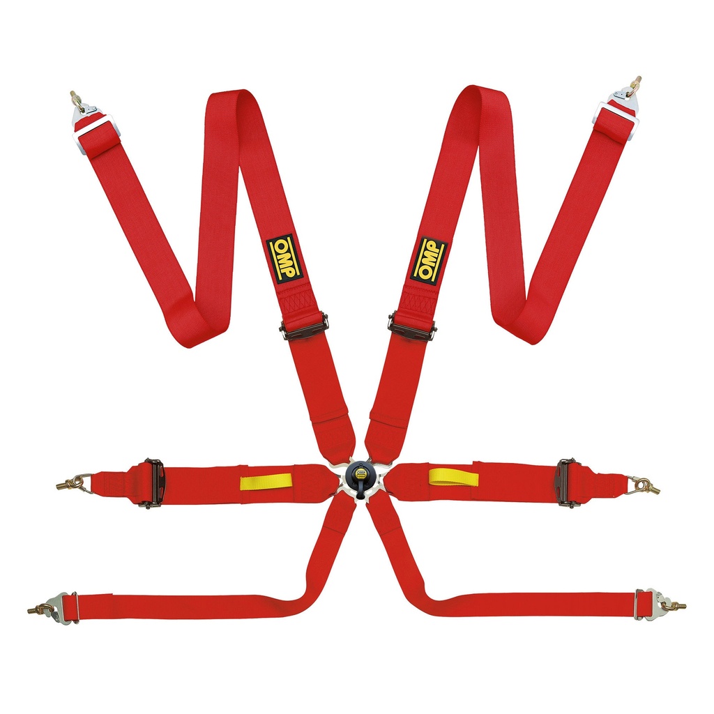 OMP Tecnica 3" Saloon 6 Point Harness