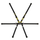 Race Safety Accessories Pro 6 Point Single Seater Harness