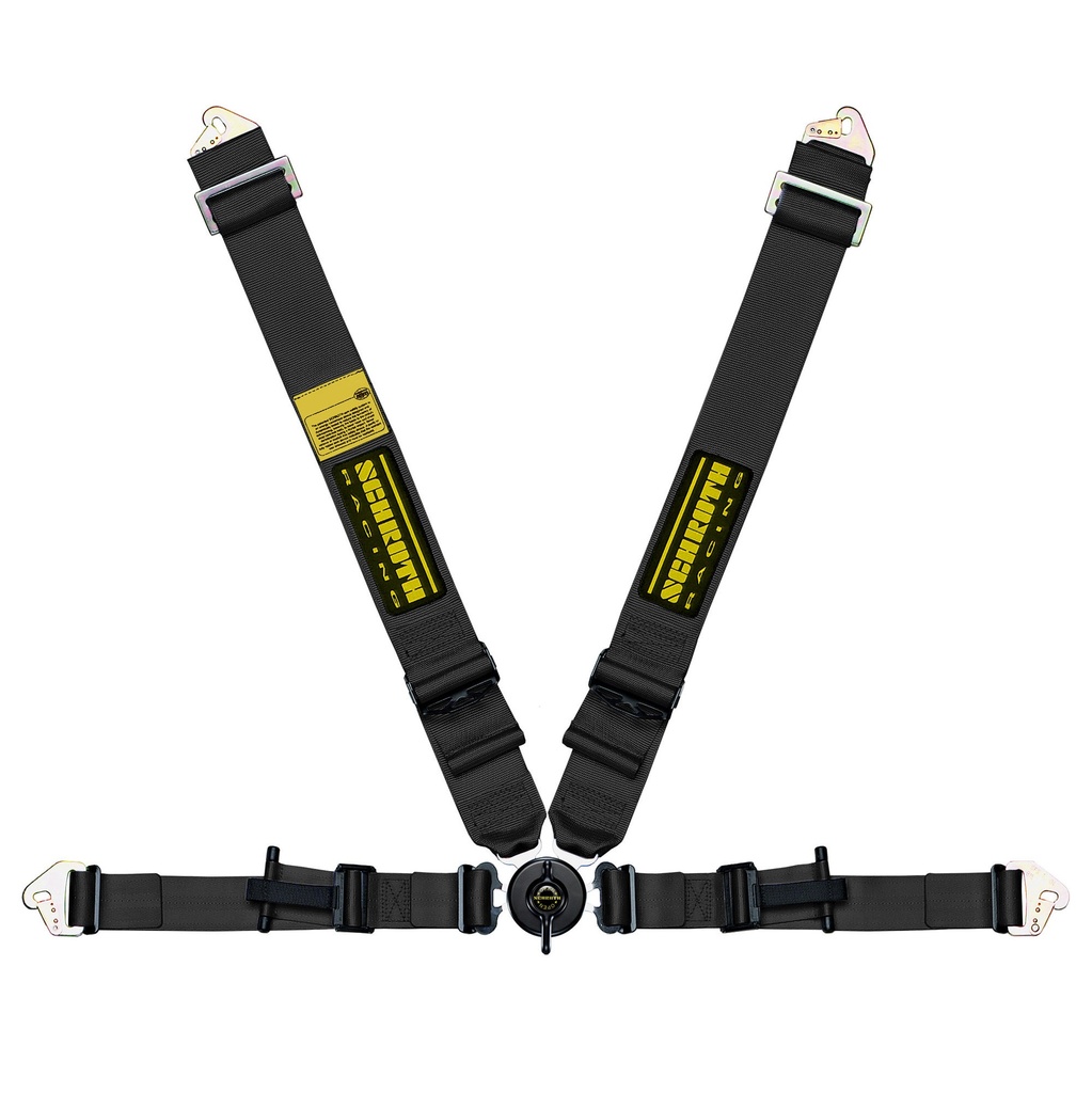 [7000876-3461048] Schroth Profi II ASM Flexi Belt 4 Point Harness (Black, Left Hand)