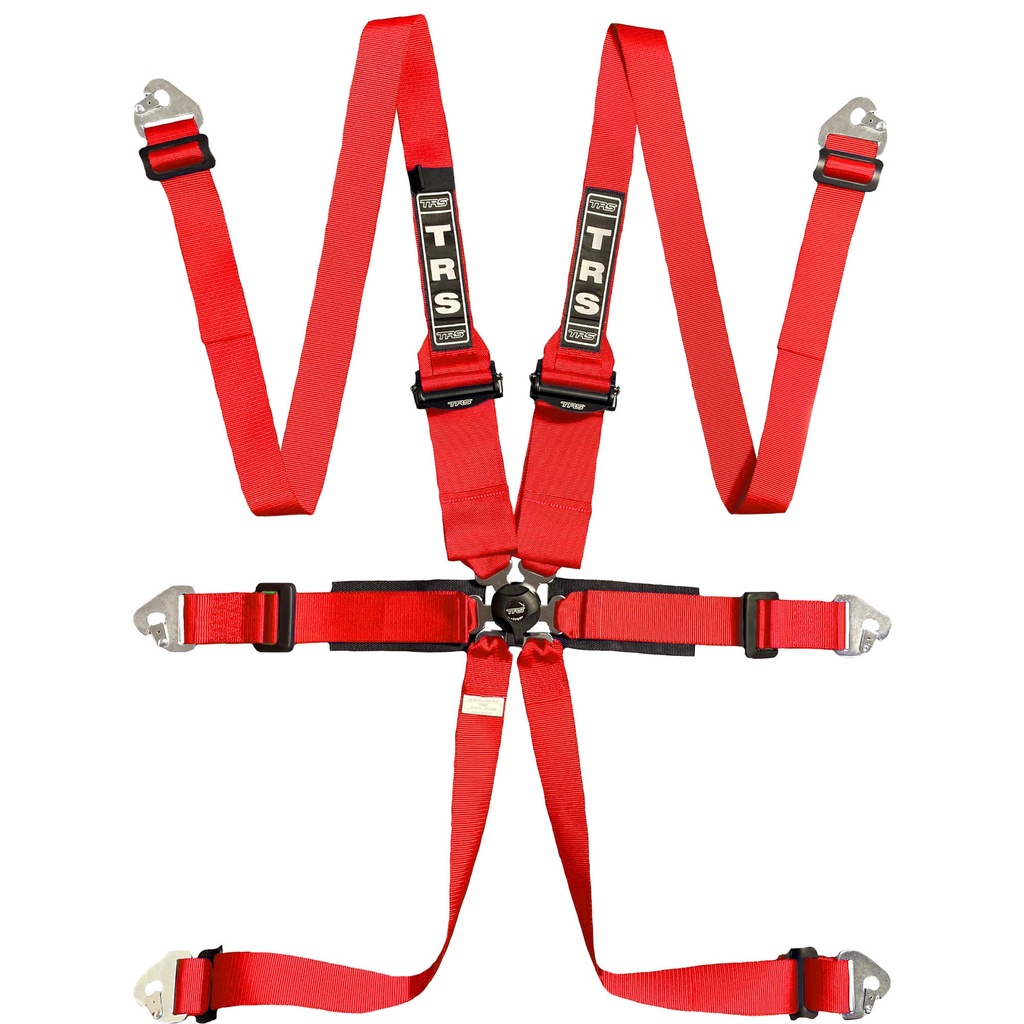 [7000546-3051017] TRS Pro Superlite / Ultralite 6 Point FHR Harness (Black, Superlite)