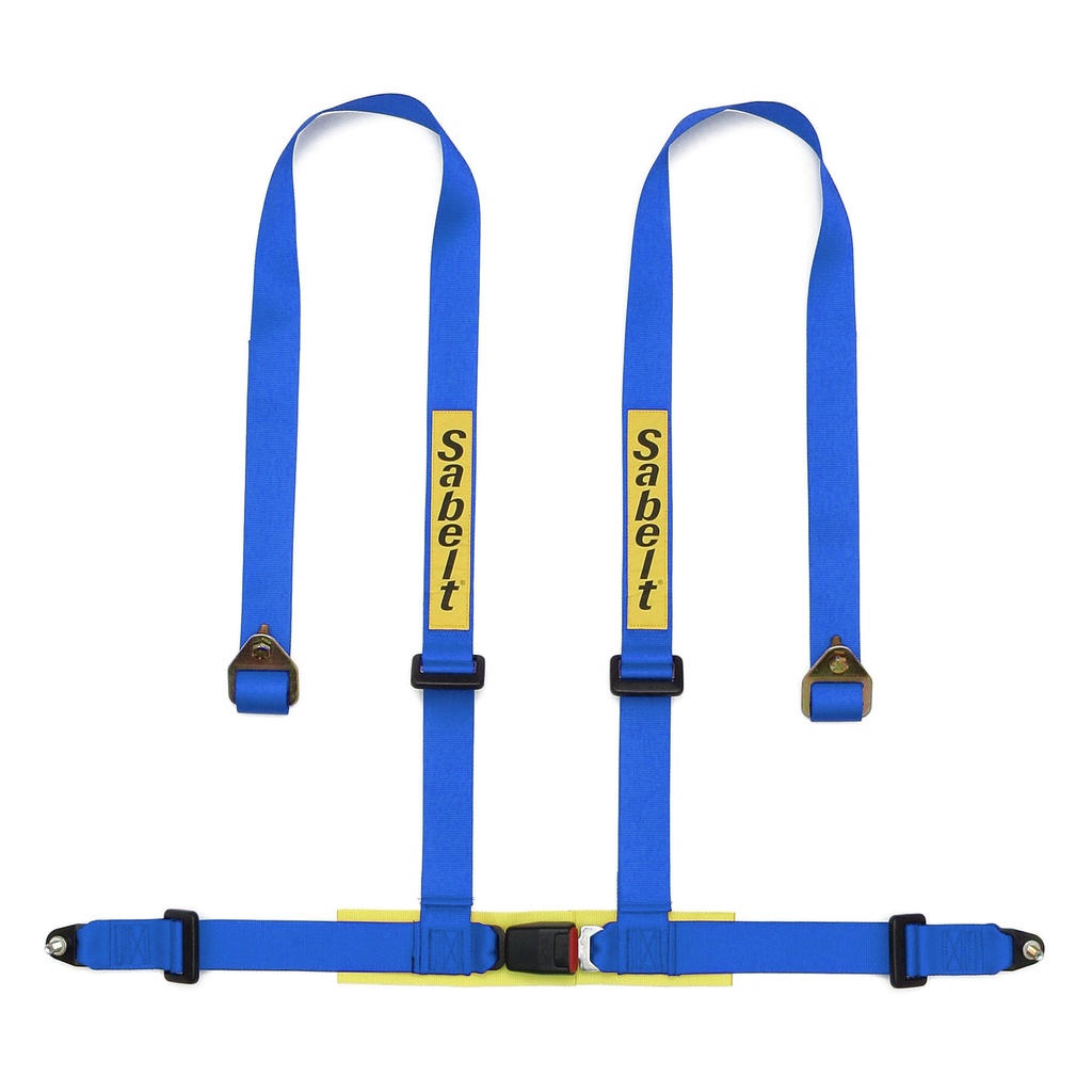 [7000260-2338747] Sabelt 4 Point Bolt In Harness (Black)