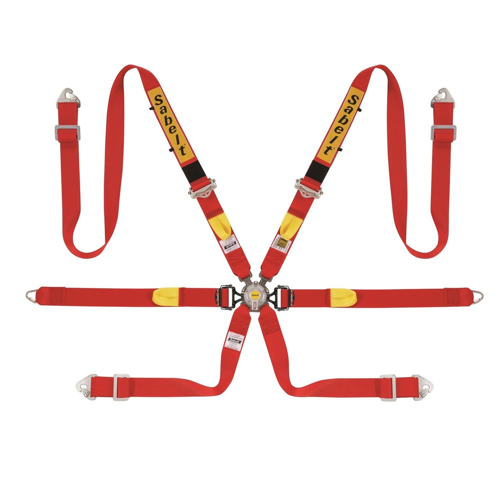 Sabelt Silver LPM 6 Point Harness