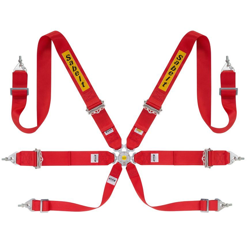 Sabelt Silver Race / Rally 3x3 6 Point Harness