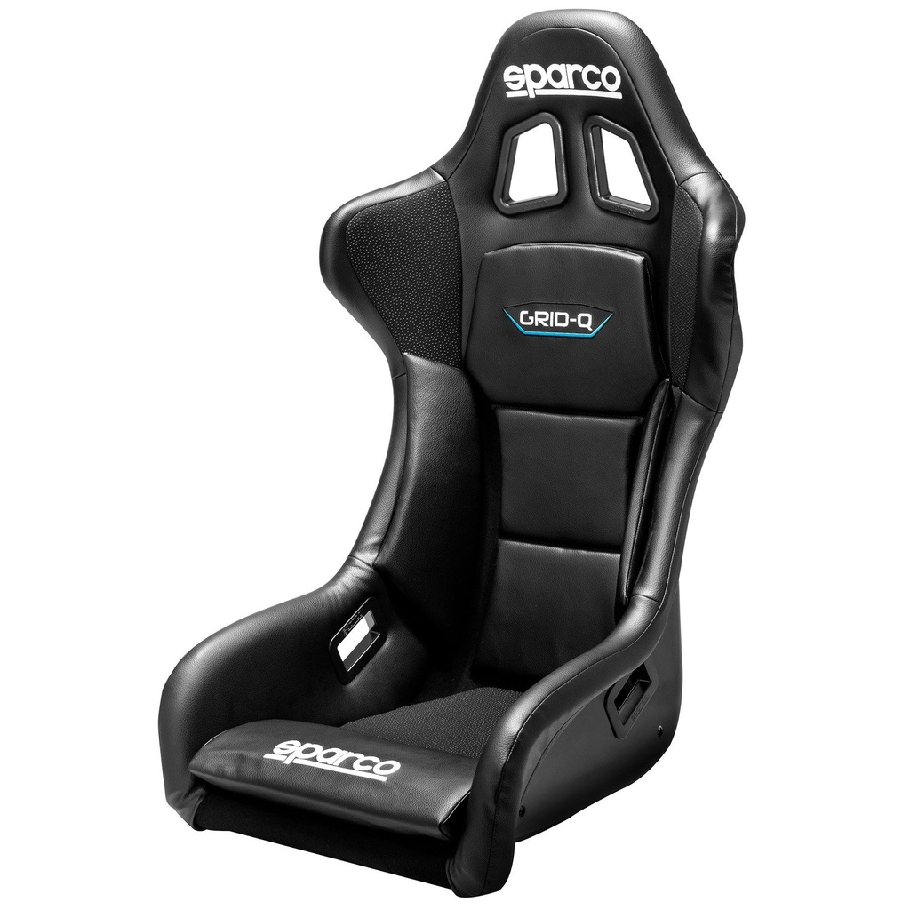 [S/S008009RNRSKY] Sparco Grid Q Sky Fibreglass Seat