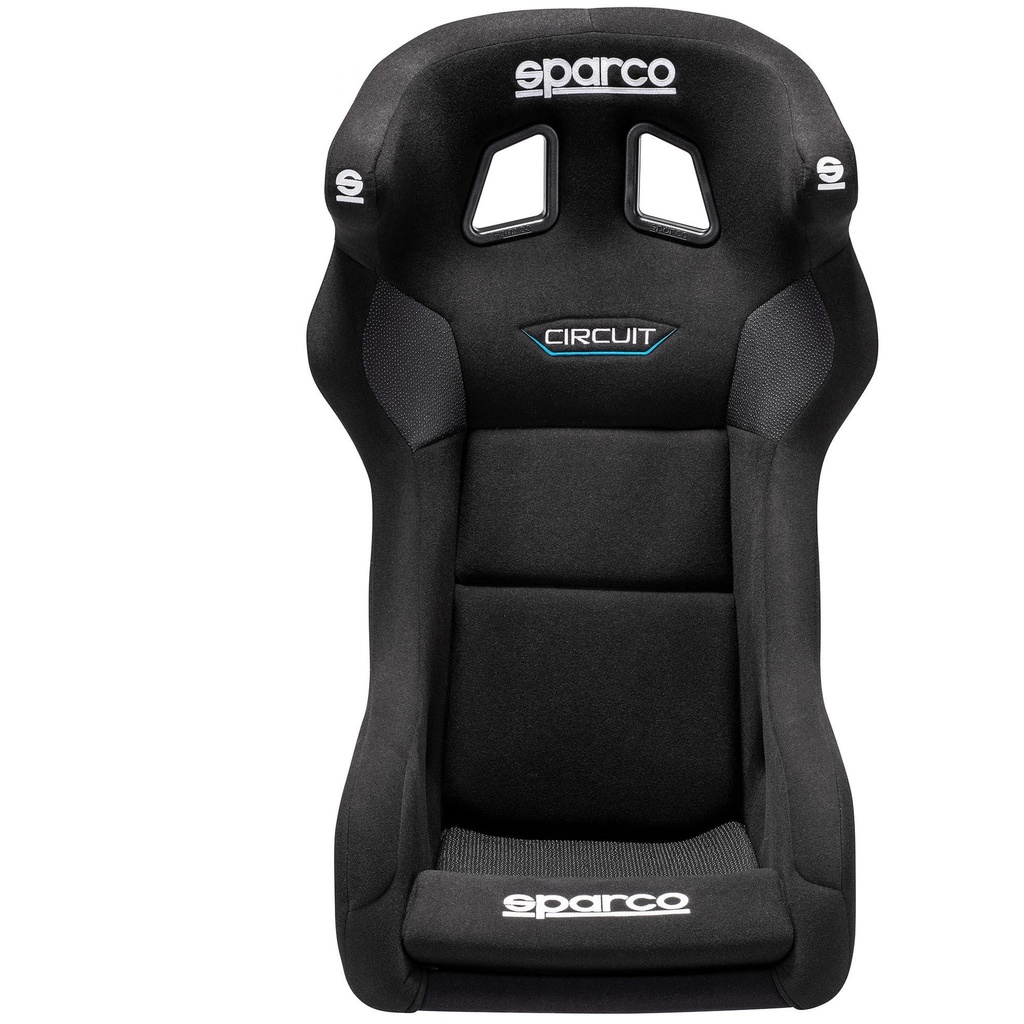 Sparco Circuit II QRT Fibreglass Seat With Custom Back Wrap