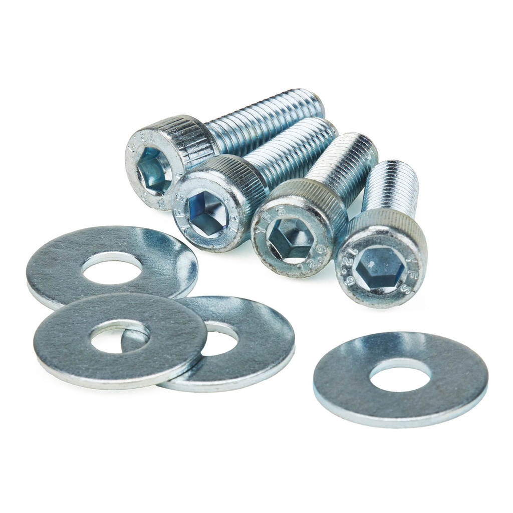 [DTMSBK/AKN] Race Safety Accessories Seat Bolt Kit Steel M8 Cap head x 1.25 Thread inc Washers