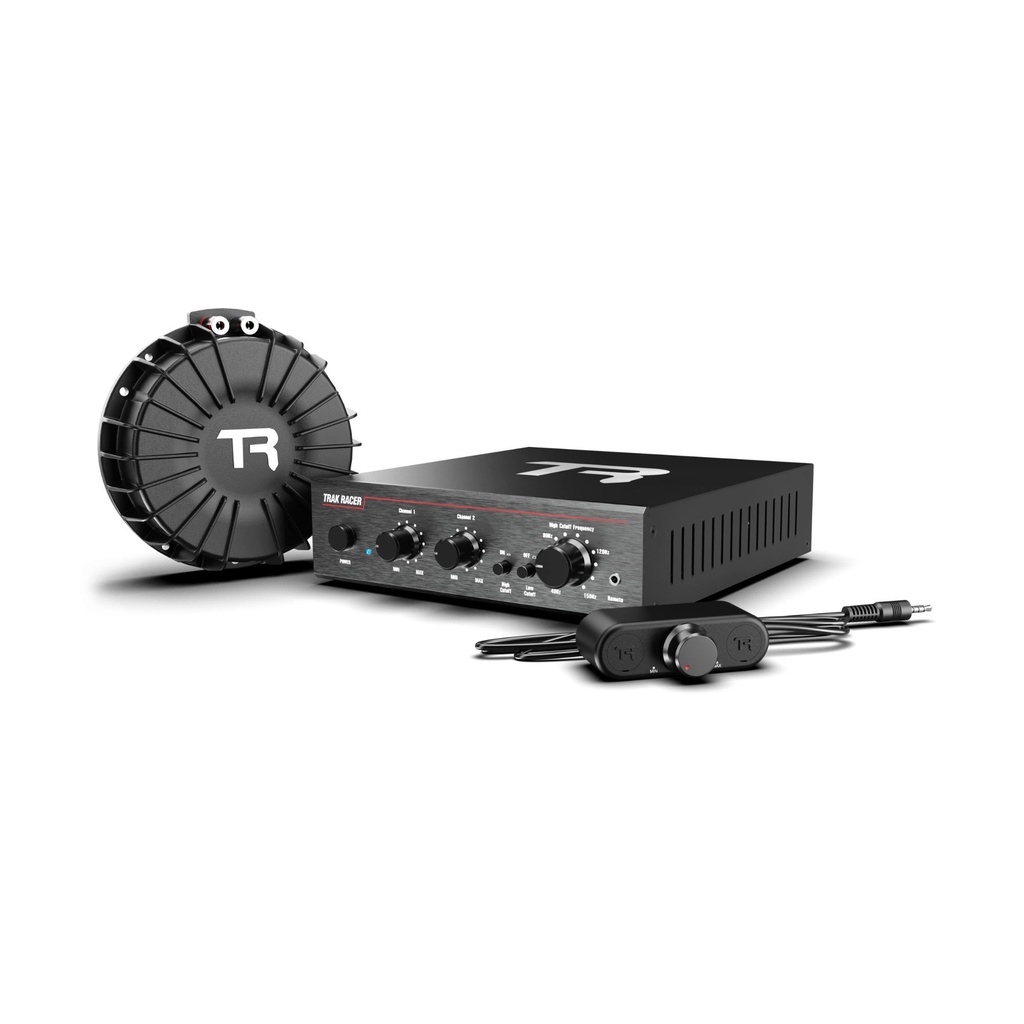 [TRKTR-BSA200-KIT2] Trak Racer Haptic Bass Shaker Kit With 200W Bass AMP And 100W Shaker
