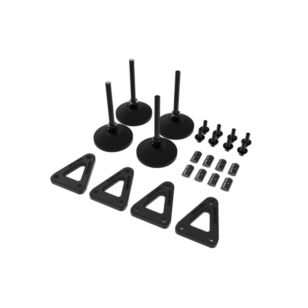 [TRKTR80-NEWFEET] Trak Racer Adjustable Legs And Rubber Feet V2 - Set Of 4
