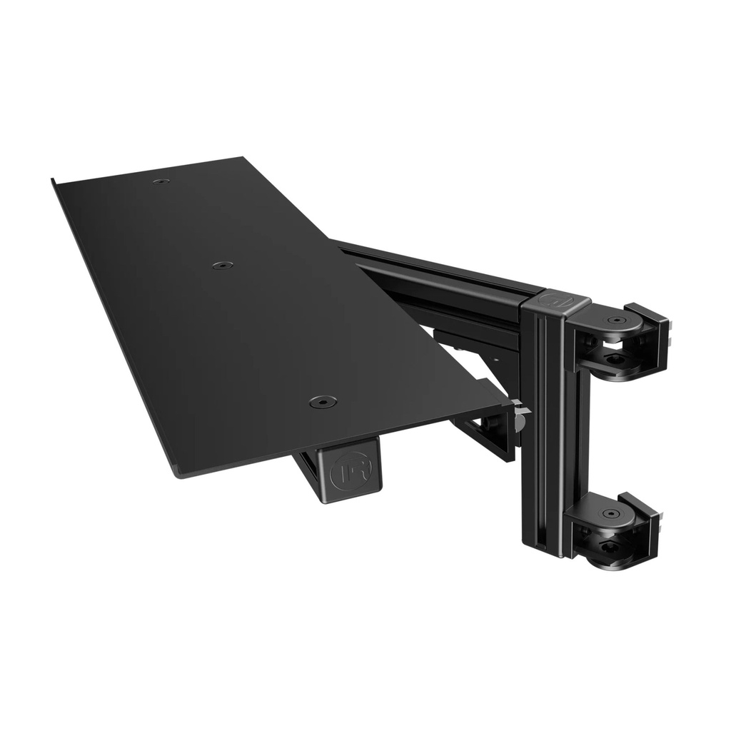 [TRKTR80-SHELF5-BLK] Trak Racer Table Top/Desk with Swivel Mount for Extruded Rigs
