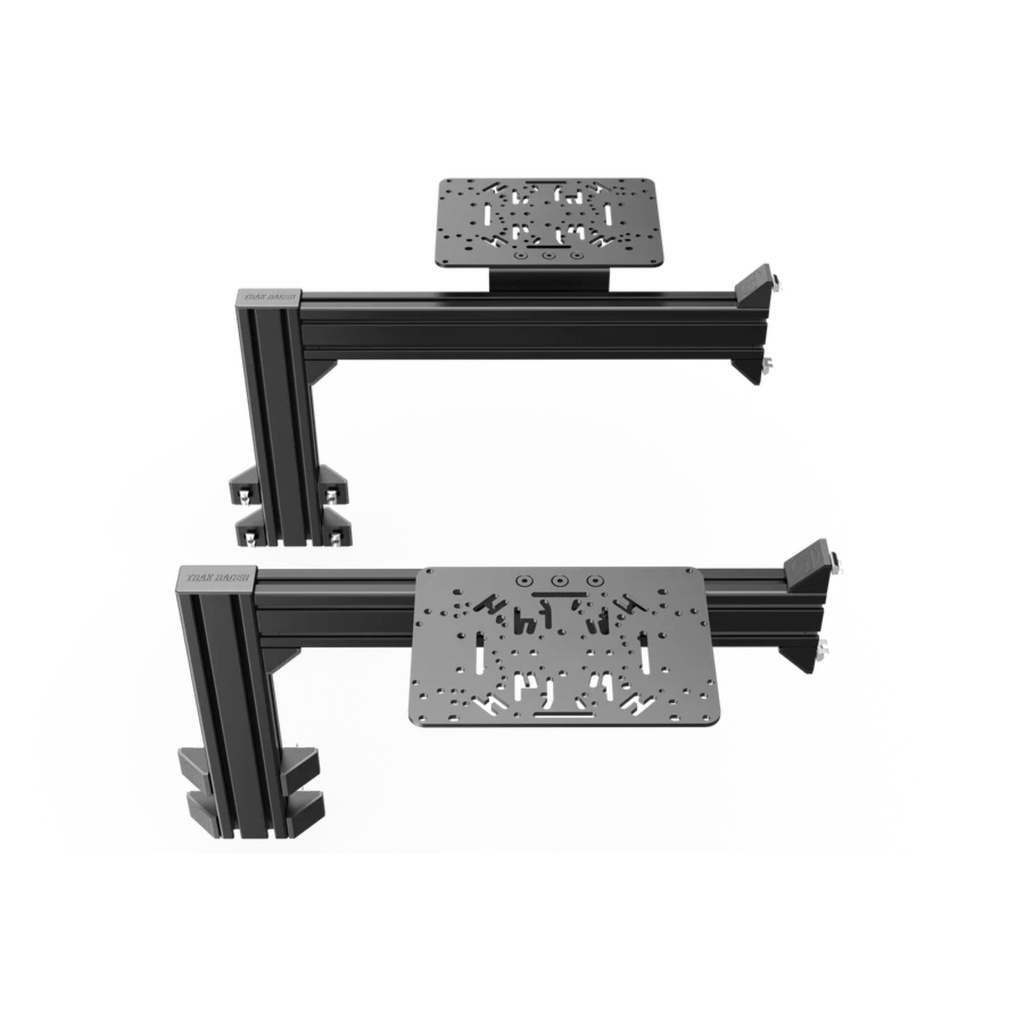 [TRKTR80-2SMEX-FS-UK/AKN] Trak Racer Flight Sim Control Mounts With 2 Side Supports For Aluminium Cockpits