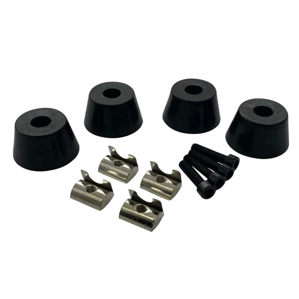 [TRKTR80-RFSET] Trak Racer Set Of Rubber Feet / Floor Protectors - Set Of 4