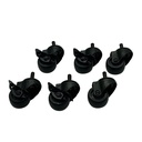 Trak Racer Caster Wheels For TR8 And RS6 Tubular Frame Cockpits