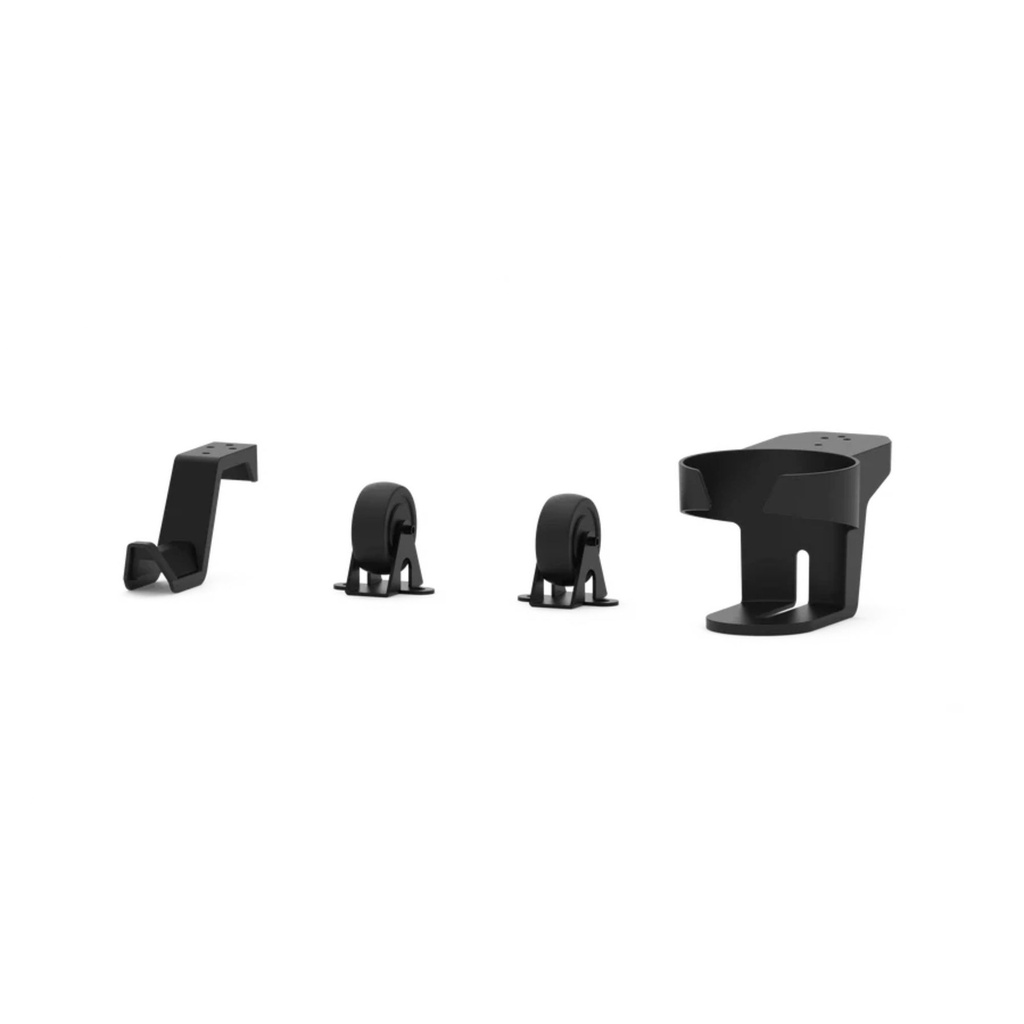 [TRKTR-TR5-AK] Trak Racer Accessory Kit For TR5 - Caster Wheels / Drink Holder / Headphone Hook