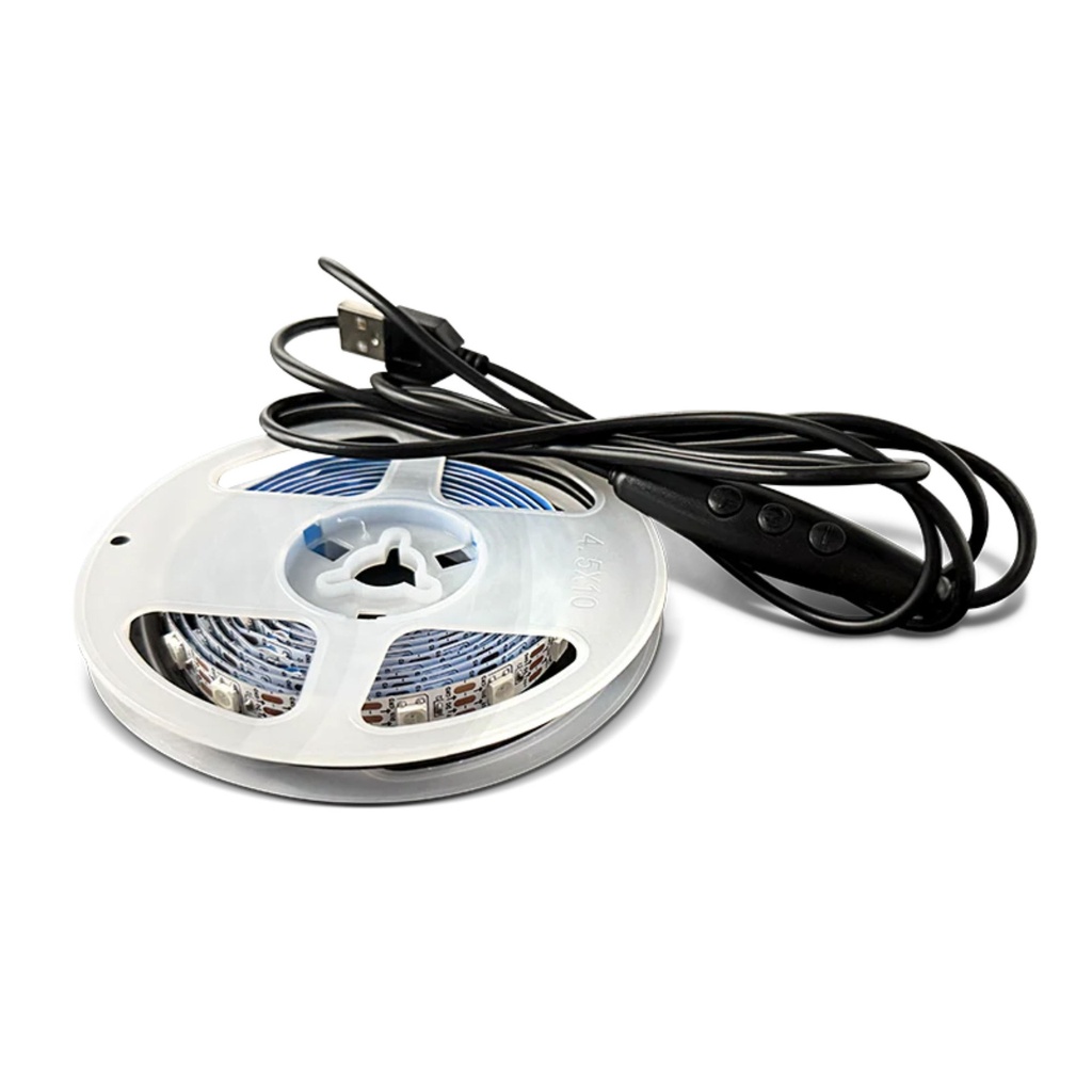 [TRKTR-LED2M] Trak Racer 2M/6.6' LED Strip Lights With 1M/3.3' USB Cable - Set Of 2
