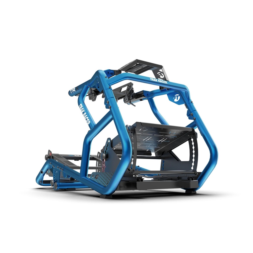 [7001612-3894477] Trak Racer Alpine Racing TRX V2 Racing Simulator (Direct Drive, HSX Alpine Blue, With Single Monitor Stand, No Shifter Mount)