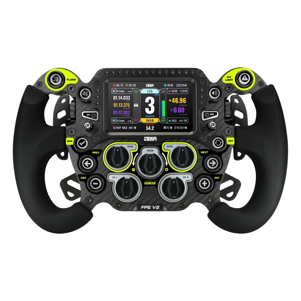 Gomez Sim Industries Formula Pro Elite V2 Steering Wheel