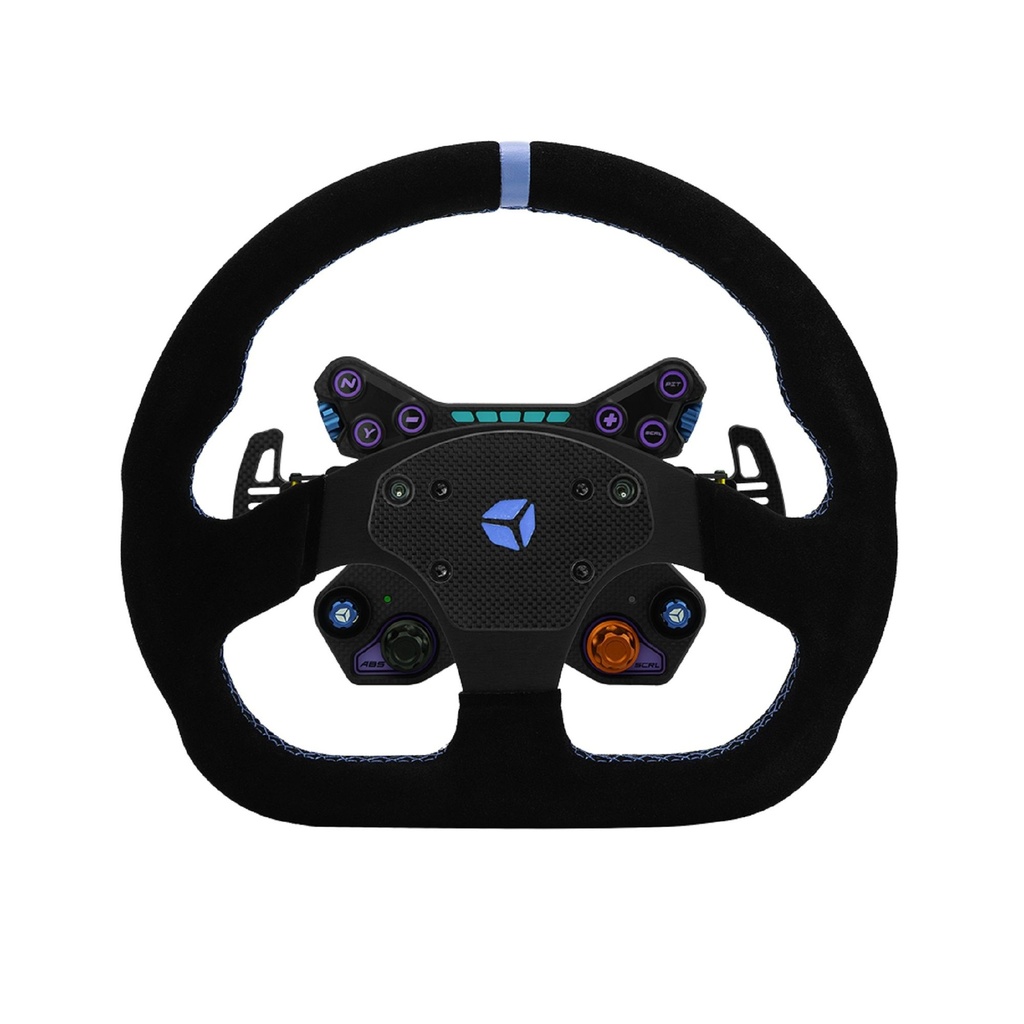 [7001258-3816235] Cube Controls GT Pro V2 Sport Steering Wheel (2 Paddle, Black)