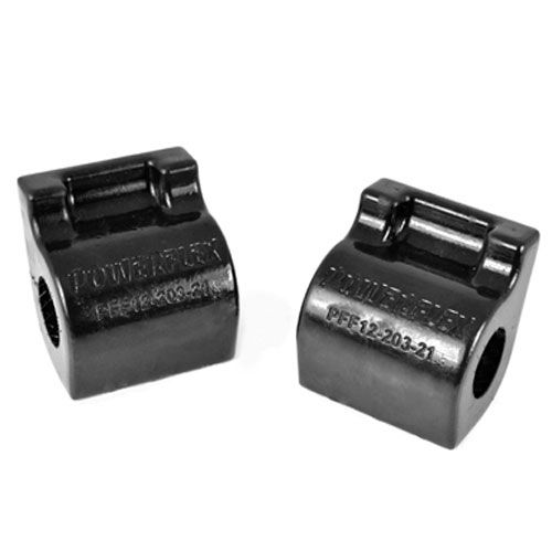 [PFXPFF12-203-21BLK] Powerflex Pack Of 2 Black Series Front Anti Roll Bar Bushes 21mm
