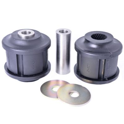 [PFXPFF5-501BLK] Powerflex Pack Of 2 Black Series Front Lower Tie Bar To Chassis Bushes