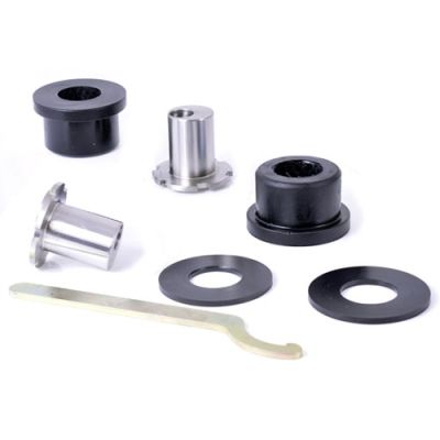 [PFXPFF1-506GBLK] Powerflex Pack Of 2 Black Series Front Upper Arm Rear Bushes - Caster, Camber Adj.