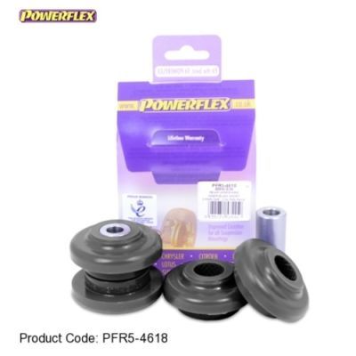 [PFXPFR5-4618BLK] Powerflex Pack Of 2 Black Series Rear Lower Arm Outer Bushes