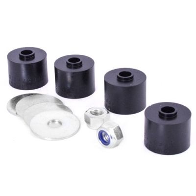 [PFXPFF57-210BLK] Powerflex Pack Of 2 Black Series Front Anti Roll Bar Link Rod To Wishbone Bushes